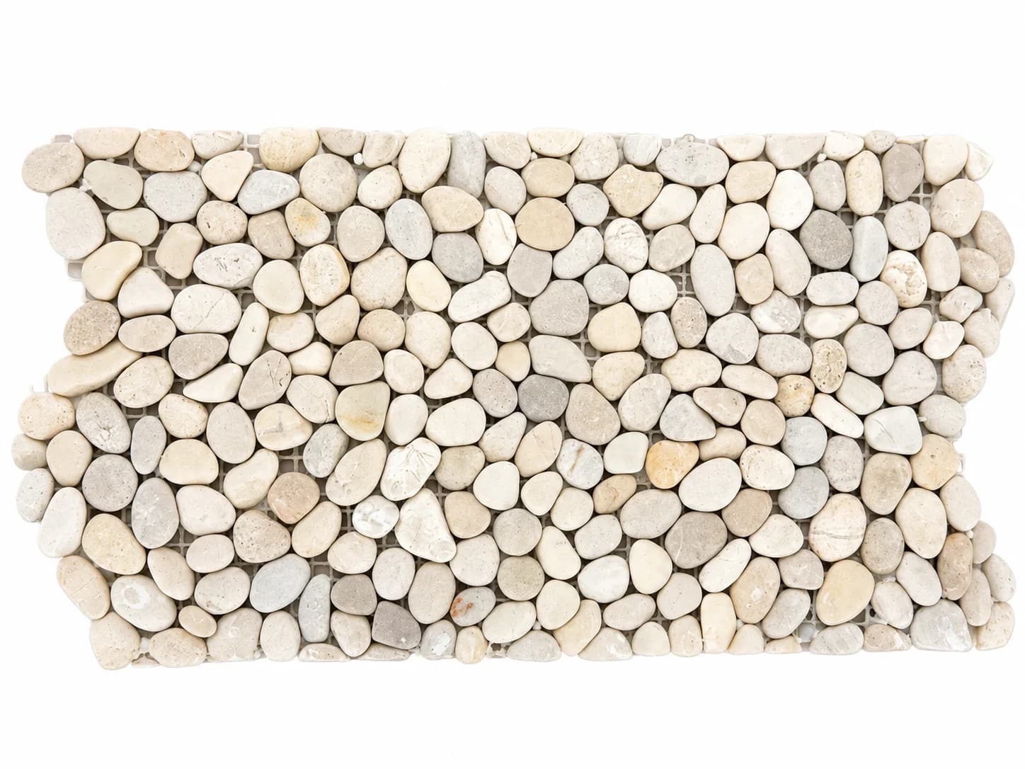 MSI Ivory White Mini Pebbles Tile