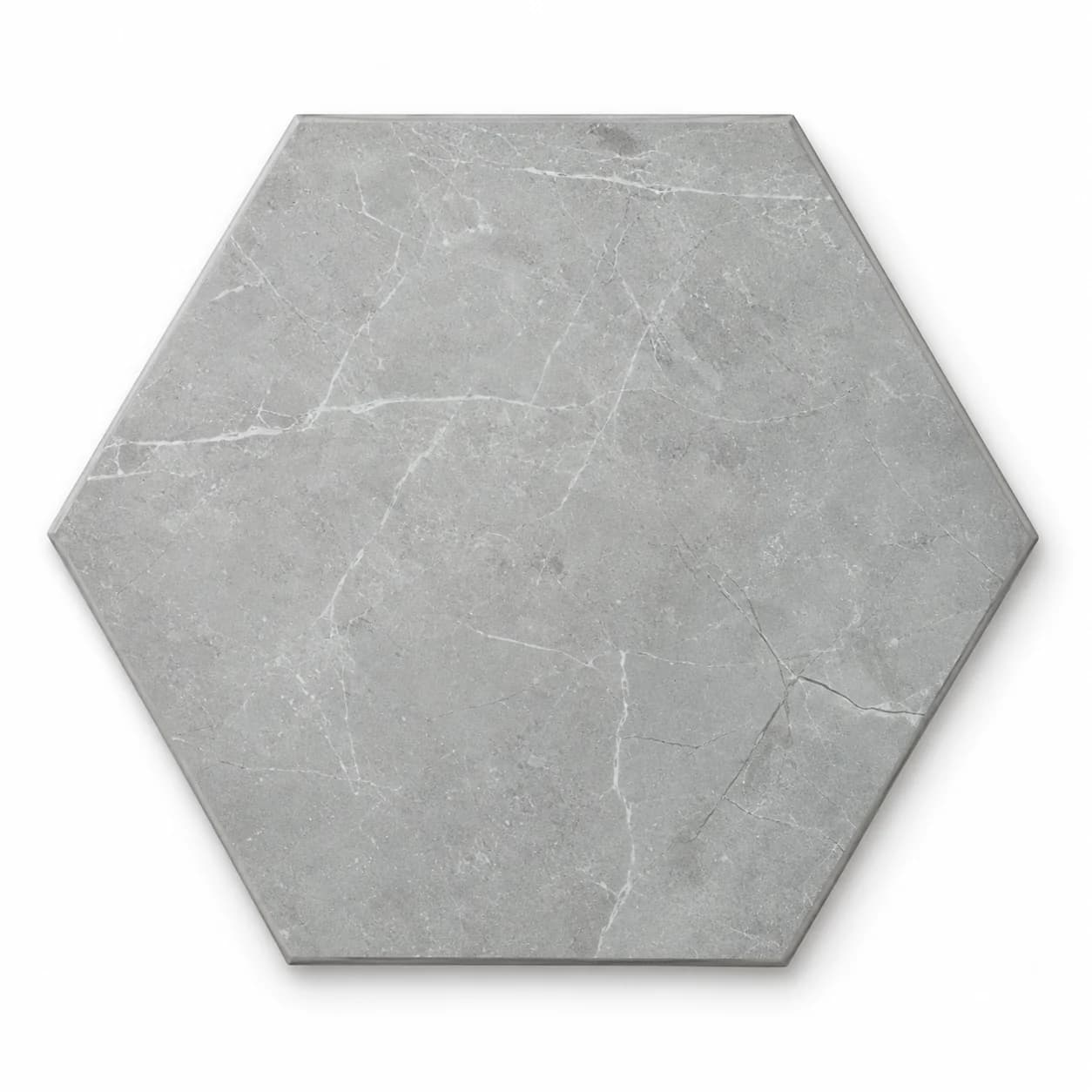 Emser Sterlina Hex Silver Tile