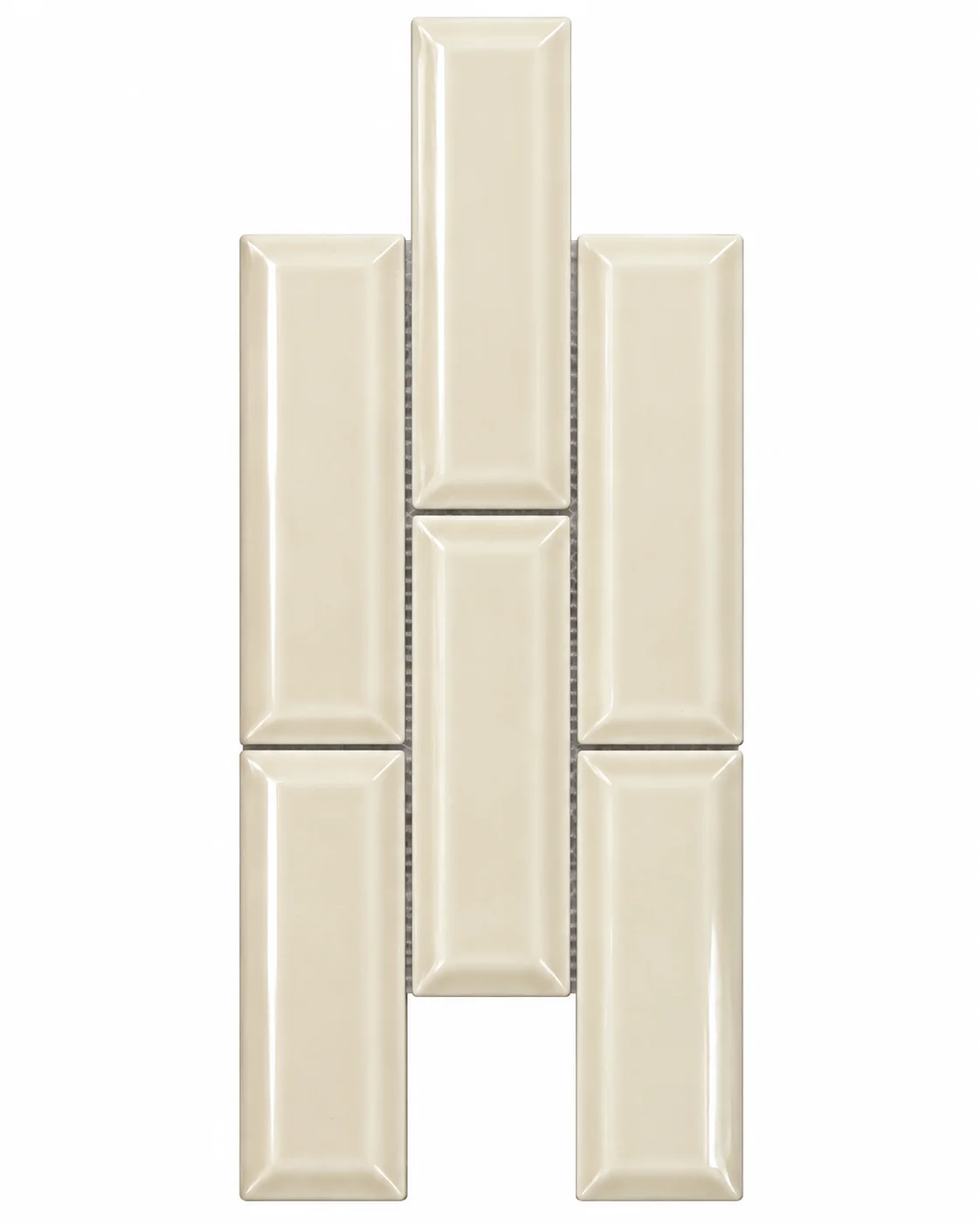 MSI Portico Pearl Beveled Tile